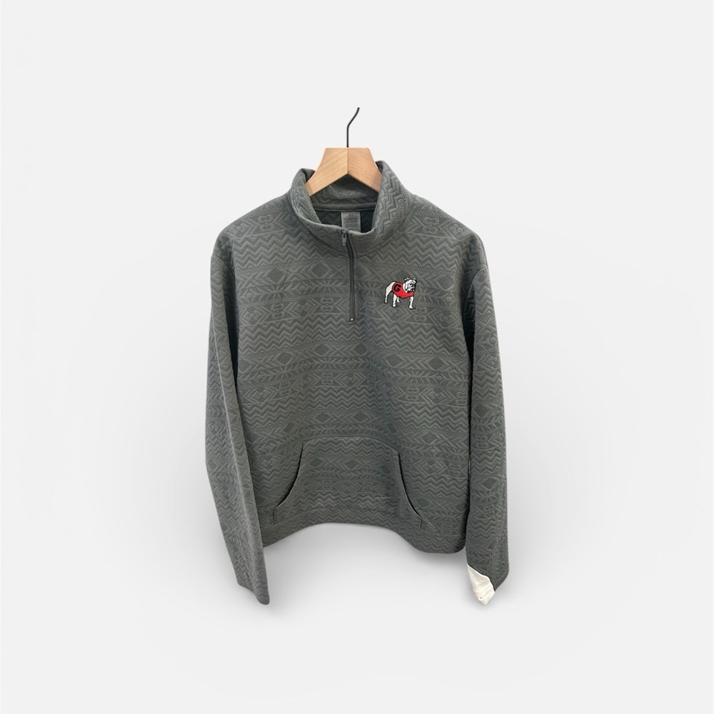 Georgia Bulldogs Quarter Zip Pullover – Women’s XL